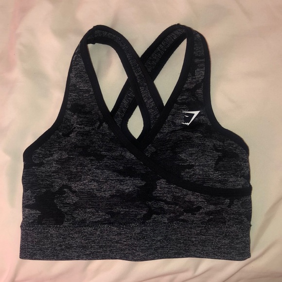 Gymshark Tops - Gymshark Camo Seamless Sports Bra